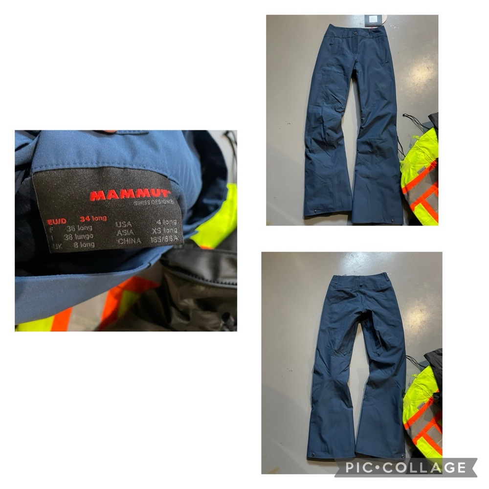 Mammut lightly lined ski pants